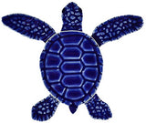 Loggerhead Turtle Swimming Pool Mosaic Tile | Blue Turtle Tile