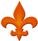 Fleur de Lis Step Marker Swimming Pool Mosaic