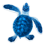 Turtle Hatchling Swimming Pool Mosaic Baby Blue B