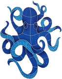 Caribbean Reef Octopus Swimming Pool Mosaic - Two Sizes