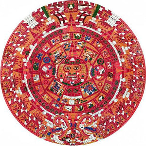 Aztec Calendar Medallion