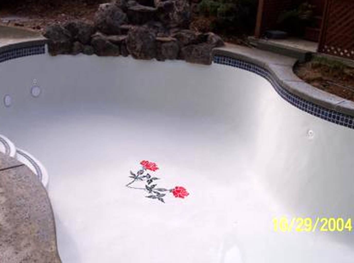 Pool With Name Roses The Roses – Ceramic Mosaic Art