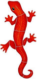 Red Gecko Swimming Pool Mosaic Left Facing