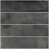 Ash Black Field Tile 3" x 12"