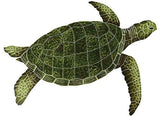 Sea Turtle Green Swimming Pool Mosaic - Three Sizes