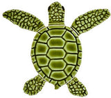 Loggerhead Turtle Swimming Pool Mosaic Tile | Green Turtle Tile