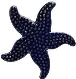Starfish Swimming Pool Mosaic Royal Blue 