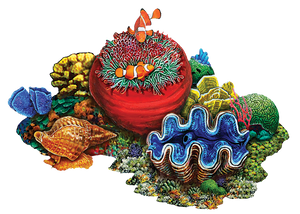 Coral Reef Swimming Pool Mosaic B