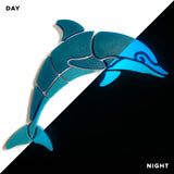 Happy Dolphin Glow in the Dark Swimming Pool Mosaic Right
