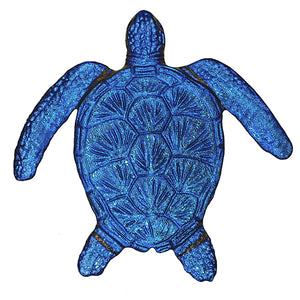 Loggerhead Turtle Sapphire Fusion Swimming Pool Mosaic