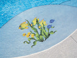 Fish in Seagrass Installed in Pool