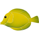 Yellow Tang Fish Swimming Pool Mosaic 