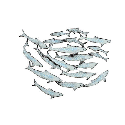 Bait Fish Ball Swimming Pool Mosaic | Custom Pool Mosaics & Pool Tile ...