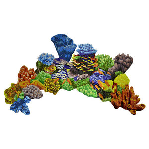 Coral Reef Glass Swimming Pool Mosaic