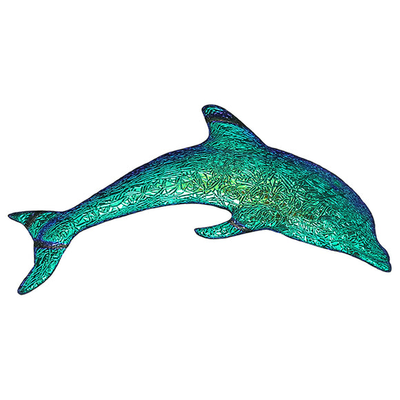 Caribbean Fusion Dolphin Swimming Pool Mosaic